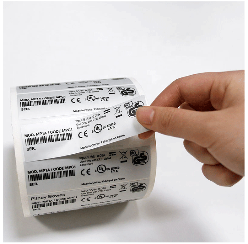Custom PVC & Gold Foil Labels view 2