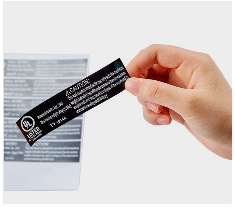 Custom PVC & Gold Foil Labels view 3